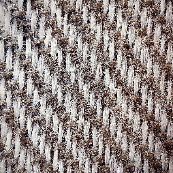 Macro d’une maille de laine