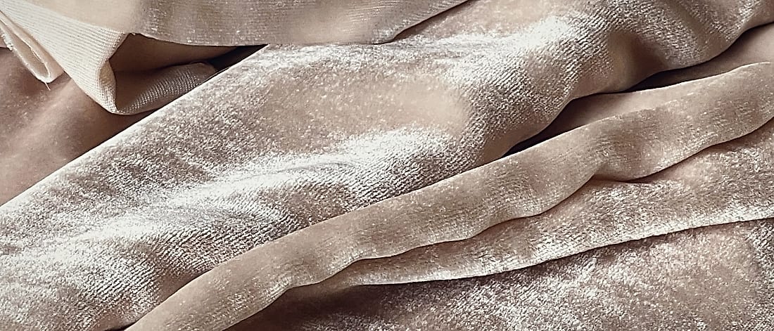 Macro de velours brun